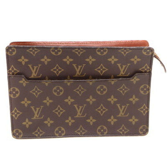 Louis Vuitton Pochette Homme Monogram Brown Shoulder Bag - Picture 1 of 6